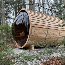 Barrel sauna